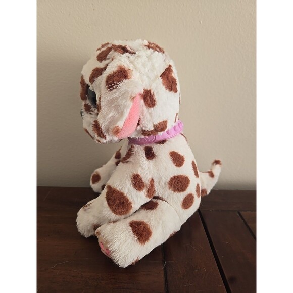 Scruffs A Luvs Loves Real Pets White And Brown Spots Dog Plush Toy Approx 10” - Picture 2 of 6